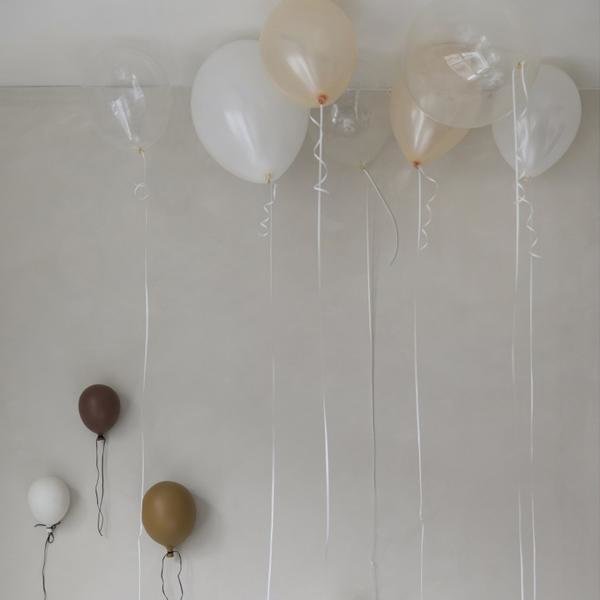 Závesné dekorácie /  Dekorácia na stenu keramický balónik ByON - bordový 
