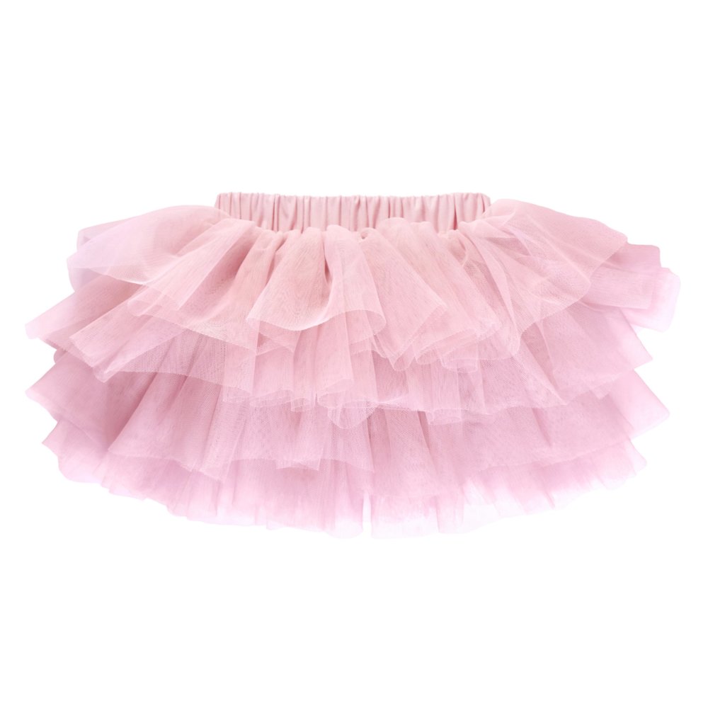 Sukne /  Detská Bloomers tutu sukňa s nohavičkami - púdrovo ružová 