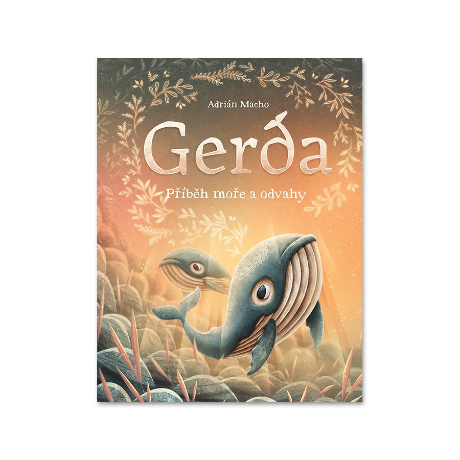 Knihy, puzzle a hry /  Kniha Gerda - Příběh moře a odvahy 