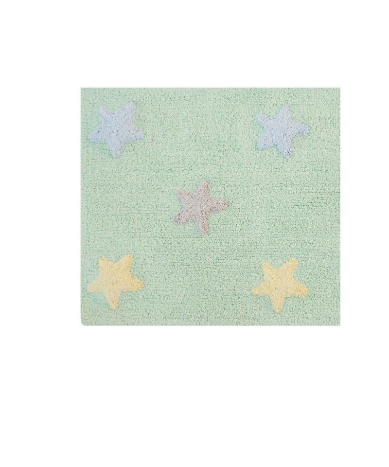 120 x 160 cm /  Koberec Estrellas Tricolor Stars Mint 120x160 