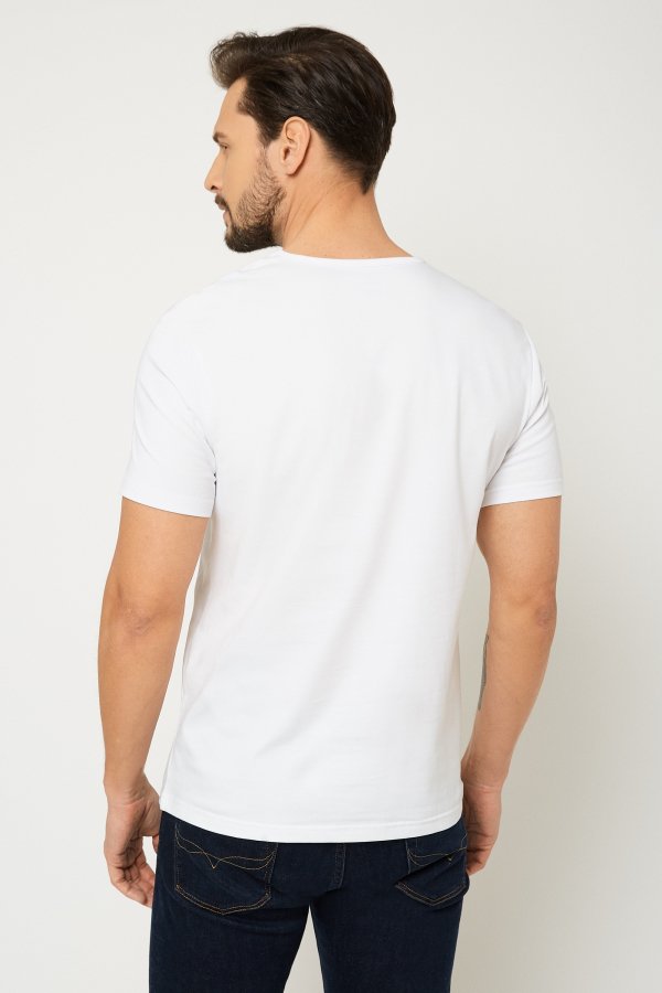 Pánske tričká a mikiny /  Pánske tričko - biele 