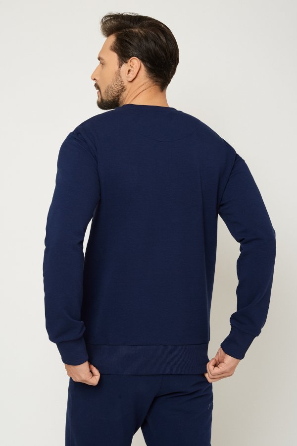 Pánske tričká a mikiny /  Pánsky sveter - granátový 