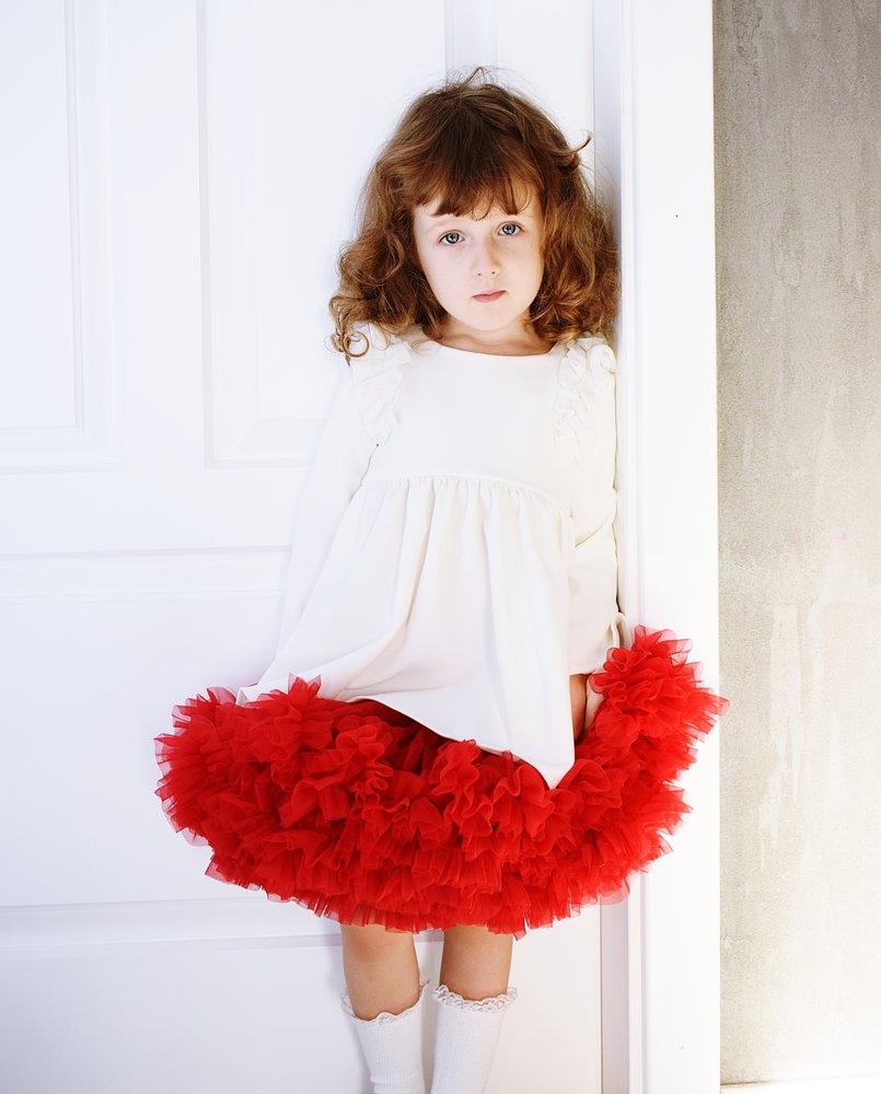 Šaty, sukne /  Petti sukňa Dolly Princess - červená 
