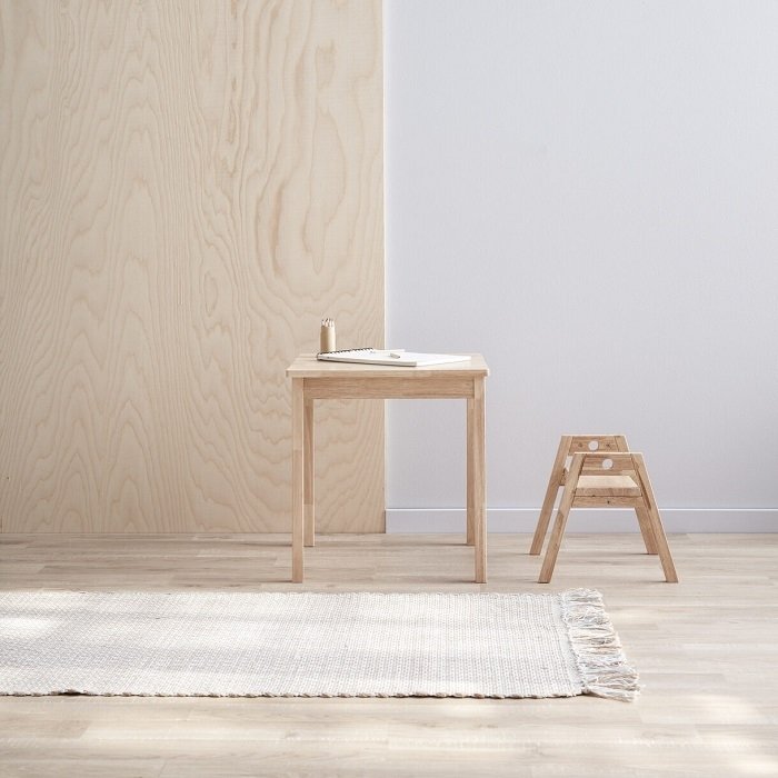 70 x 140 cm /  Tkaný koberec Kids Concept 70x140 cm - ružový 