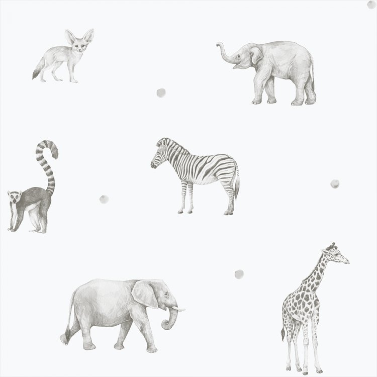 Tapety /  Vinylová tapeta Safari Zvieratá W13 