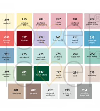 Forest - Lesný motív /  Nálepka na stenu Deer - jeleň Z073 - pastelové 