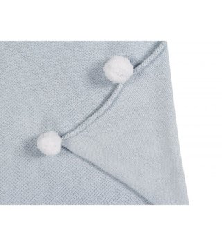 Deky /  Bavlnená deka/ prikrývka Bubbly Soft Blue 