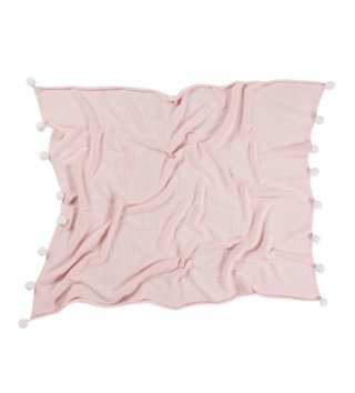 Deky /  Bavlnená deka/ prikrývka Bubbly Soft Pink 