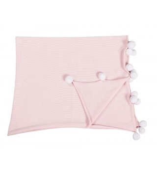 Deky /  Bavlnená deka/ prikrývka Bubbly Soft Pink 