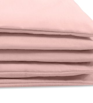100 x 135 cm /  Bavlnená posteľná bielizeň 100x135 - Púdrovo ružová 