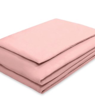 100 x 135 cm /  Bavlnená posteľná bielizeň 100x135 - Púdrovo ružová 