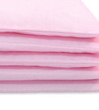 100 x 135 cm /  Bavlnená posteľná bielizeň 100x135 - Ružová 