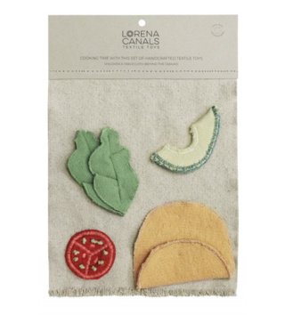 Detské kuchynky a dielne /  Bavlnené hračky - Veggies taco 