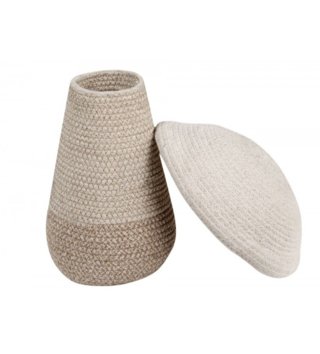 Koše na hračky, úložné boxy /  Bavlnený košík Baby Mushroom 