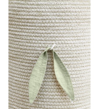 Koše na hračky, úložné boxy /  Bavlnený košík - Bamboo cane 