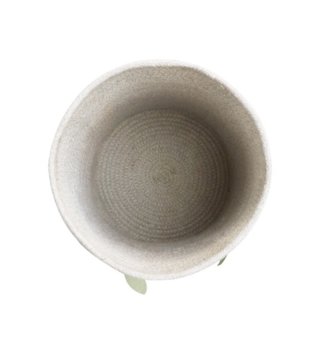 Koše na hračky, úložné boxy /  Bavlnený košík - Bamboo cane 