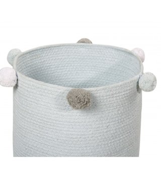 Koše na hračky, úložné boxy /  Bavlnený košík Bubbly Blue 