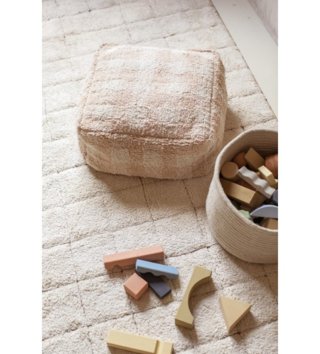 Koše na hračky, úložné boxy /  Bavlnený košík - Gram rose 