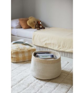 Koše na hračky, úložné boxy /  Bavlnený košík - Kilo honey 