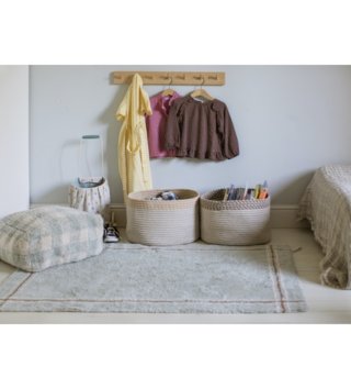 Koše na hračky, úložné boxy /  Bavlnený košík - Kilo honey 