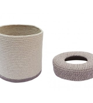 Koše na hračky, úložné boxy /  Bavlnený košík RugCycled Bin 