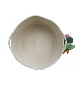 Koše na hračky, úložné boxy /  Bavlnený košík Veggies 