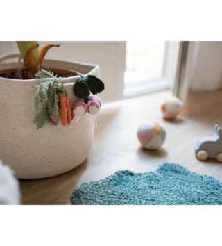 Koše na hračky, úložné boxy /  Bavlnený košík Veggies 