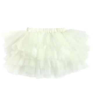 Sukne /  Detská Bloomers tutu sukňa s nohavičkami - ecru 