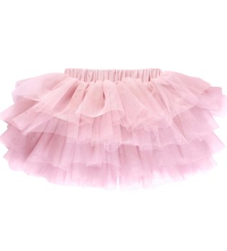 Sukne /  Detská Bloomers tutu sukňa s nohavičkami - púdrovo ružová 