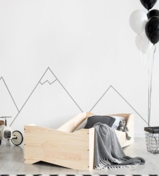 Detské postele /  Detská dizajnová posteľ BOX 5 70x160 cm 