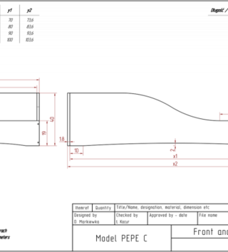 Detské postele /  Detská dizajnová posteľ PEPE 3 80x200 cm 