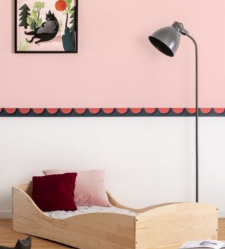 Detské postele /  Detská dizajnová posteľ PEPE 5 90x180 cm 