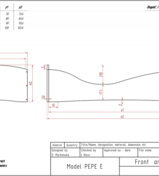 Detské postele /  Detská dizajnová posteľ PEPE 5 90x180 cm 