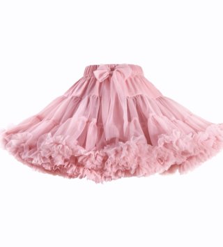 Sukne /  Petti sukňa Dolly Princess - púdrovo ružová 