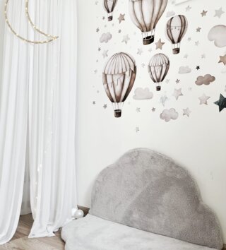 Hracie podložky /  Detská hracia podložka Teddy sivá 