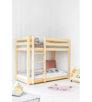 Poschodové postele /  Detská poschodová posteľ so zábranou CLPBN 