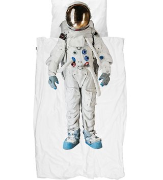 140 x 200 cm /  Bavlnené obliečky 135x200 - Astronaut 