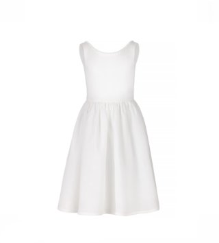 Šaty /  Detské ľanové šaty Audrey - White 