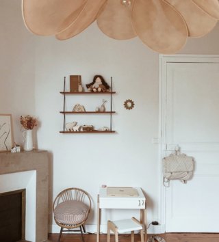 Poličky, vešiaky /  Dizajnová polička Triple Caramel 