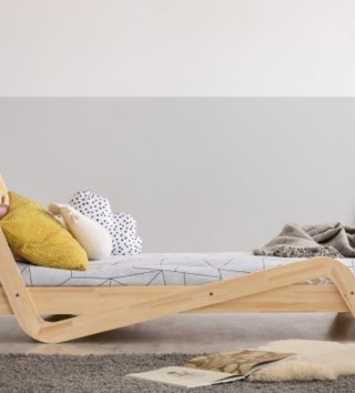 Detské postele /  Dizajnová posteľ ZIG ZAG 