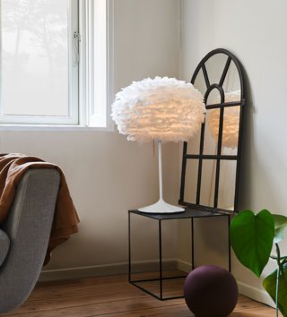 Lampy, osvetlenie /  Noha stolovej lampy EOS 42cm - biela 