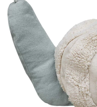 Sedacie vaky a pufy /  Dizajnový detský puf - Slimák 