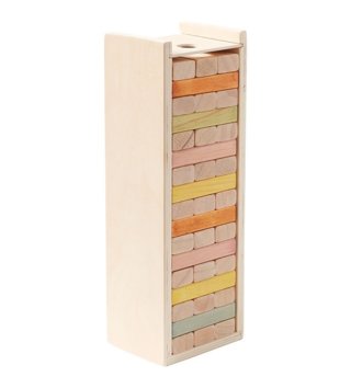 Pre chlapcov /  Drevená hra - veža z drevených blokov 