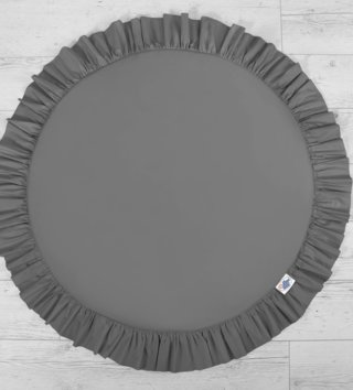 Hracie podložky /  Hracia podložka s volánikmi - Antracitová 