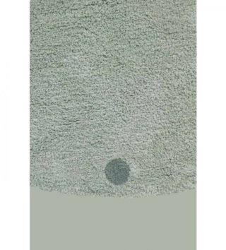 Ø 140 cm /  Koberec bavlnený - Dot blue sage 140 cm 