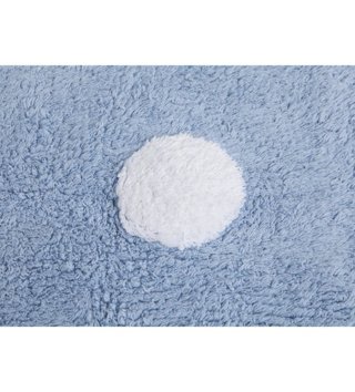 120 x 160 cm /  Koberec Dots Blue/ White 120x160 