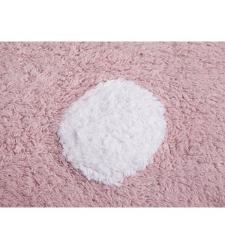 120 x 160 cm /  Koberec Dots Pink/ White 120x160 