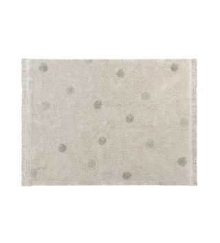 120 x 160 cm /  Koberec Hippy Dots Natural olive 120x160 