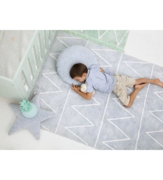 120 x 160 cm /  Koberec Hippy Soft Blue 120x160 