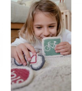 120 x 170 cm /  Koberec Play Eco-City 120x170 s doplnkami 